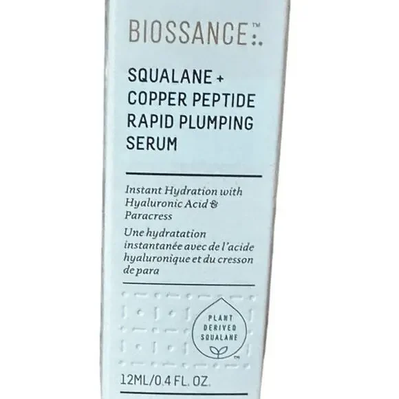 Squalane + Copper Peptide Rapid Plumping Serum - New - Travel Size - Picture 5 of 11